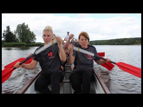 Firmen-Drachenboottraining