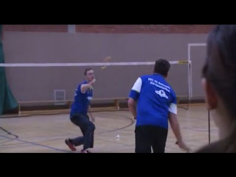 Vielfalt beim Badminton-Training