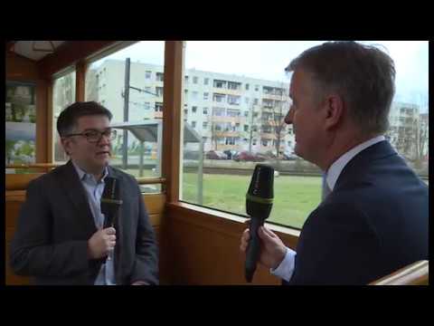 Straßenbahninterview mit Dr. Thomas Drews