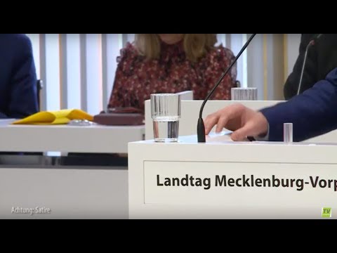 Skandal: Wasserverschwendung im Landtag !Satire!