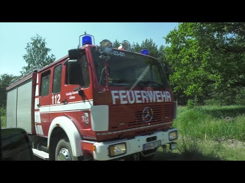 Munitionsverseuchtes Waldstück bei Lübtheen brennt