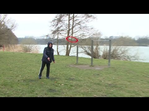 Frisbee alleine spielen? Natürlich geht das!