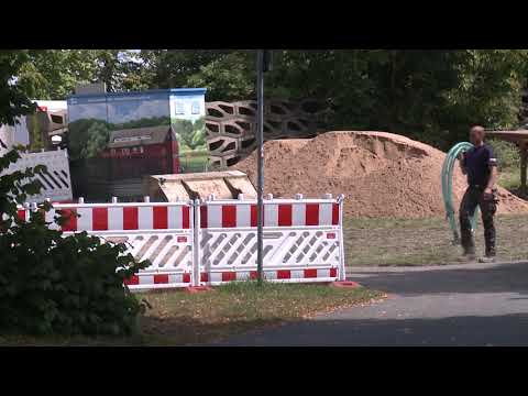 Vollsperrung auf dem Spieltordamm