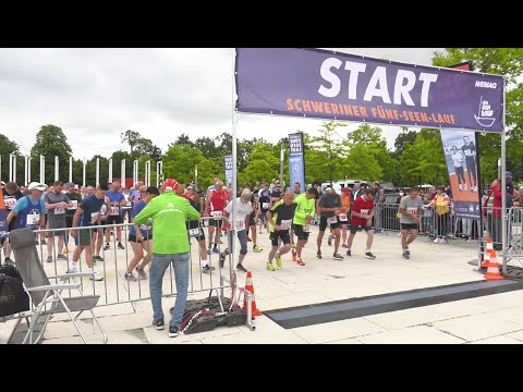 Alle wieder auf Kurs: Schweriner Fünf-Seen-Lauf 2021