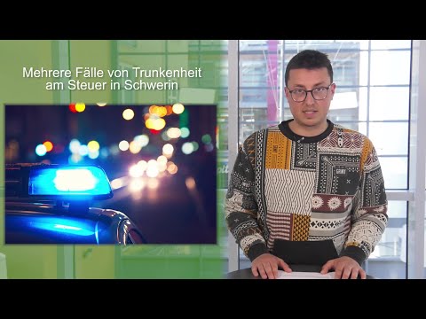 Mehrere Fälle wegen Trunkenheit am Steuer in Schwerin