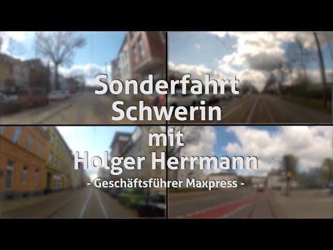 Sonderfahrt Schwerin mit Maxpress- und Hauspost-Chef Holger Herrmann