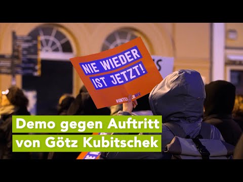 Demo gegen Veranstaltung der Jungen Alternative