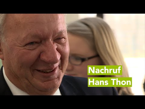 Nachruf: ehemaliger Präsident der IHK zu Schwerin Hans Thon verstorben