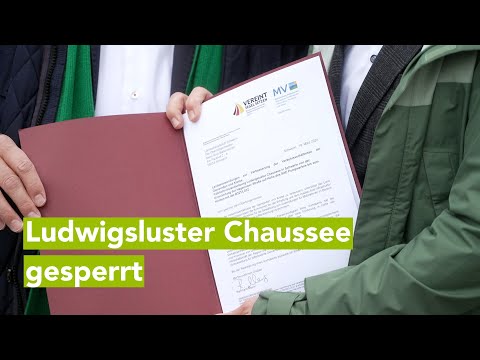 Ludwigsluster Chaussee erhält Instandsetzungsmaßnahmen