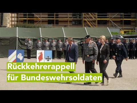 Mecklenburg-Vorpommern dankt für den Einsatz der Soldaten