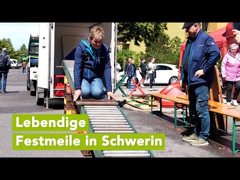 Schweriner Weststadt feiert bei jedem Wetter