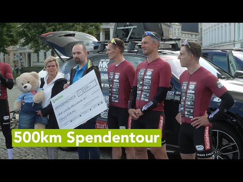 500 KM Spendentour für Kinderhospizarbeit in Schwerin