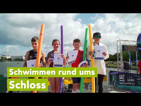 Olympische Stimmung beim “19. Schweriner Schlossschwimmen”