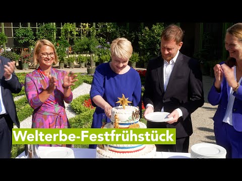 “Wir sind Welterbe” – festliches Frühstück in der Orangerie