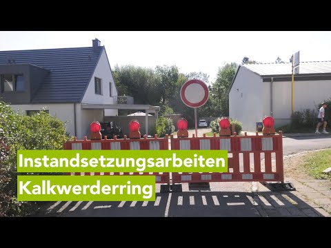 Vollsperrung auf dem Kalkwerderring