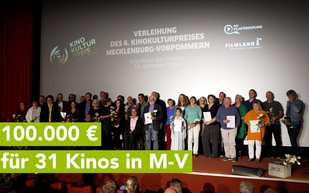 6. Kinokulturpreis Mecklenburg-Vorpommern