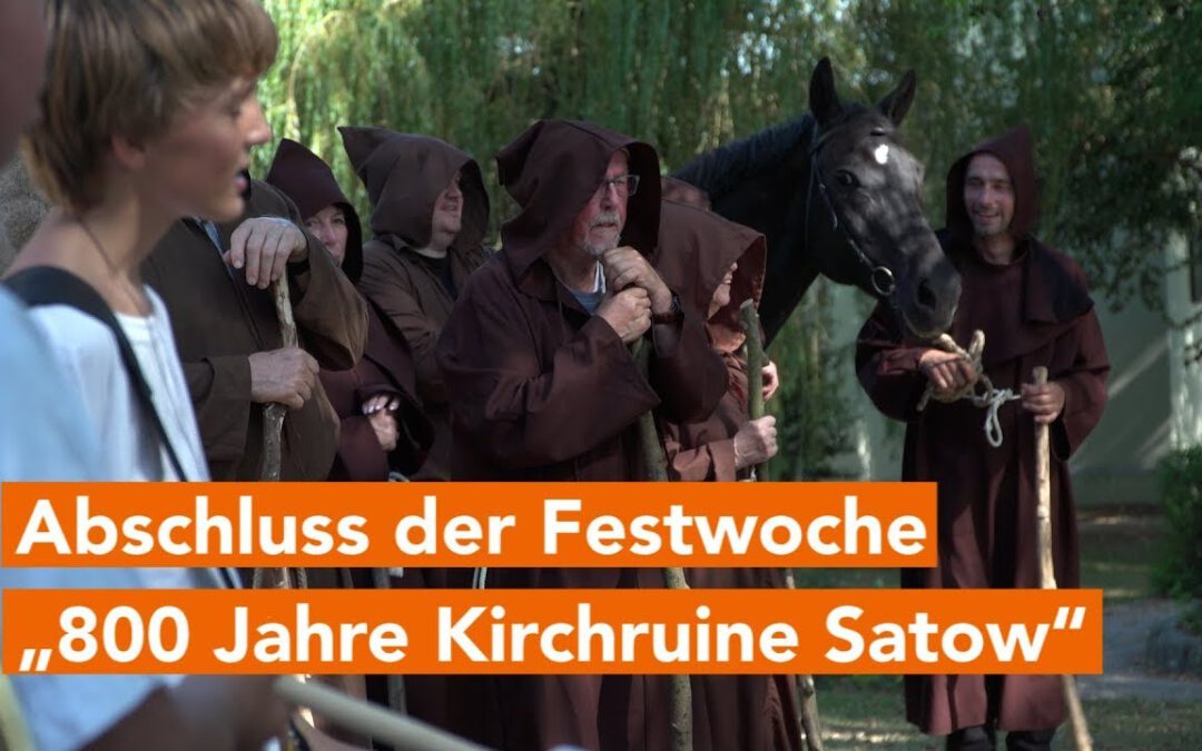 Lebendige Kirchruine: erfolgreicher Abschluss der Festwoche in Satow