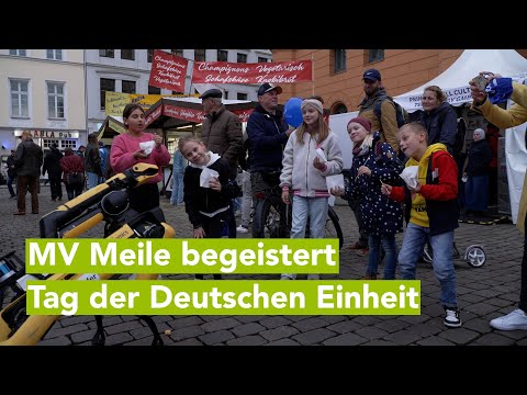 MV-Meile kommt gut an – Tag der Deutschen Einheit 2. Oktober