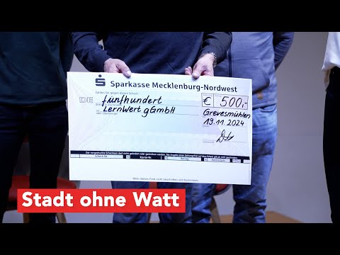 Grevesmühlen „Stadt ohne Watt“ Preis geht an Lernwert aus Wismar