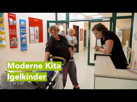 Kita Igelkinder freut sich über modernen Neubau