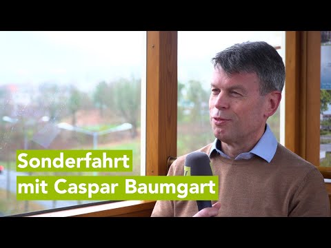 Sonderfahrt mit viel Energie und Caspar Baumgart, Vorstand der WEMAG